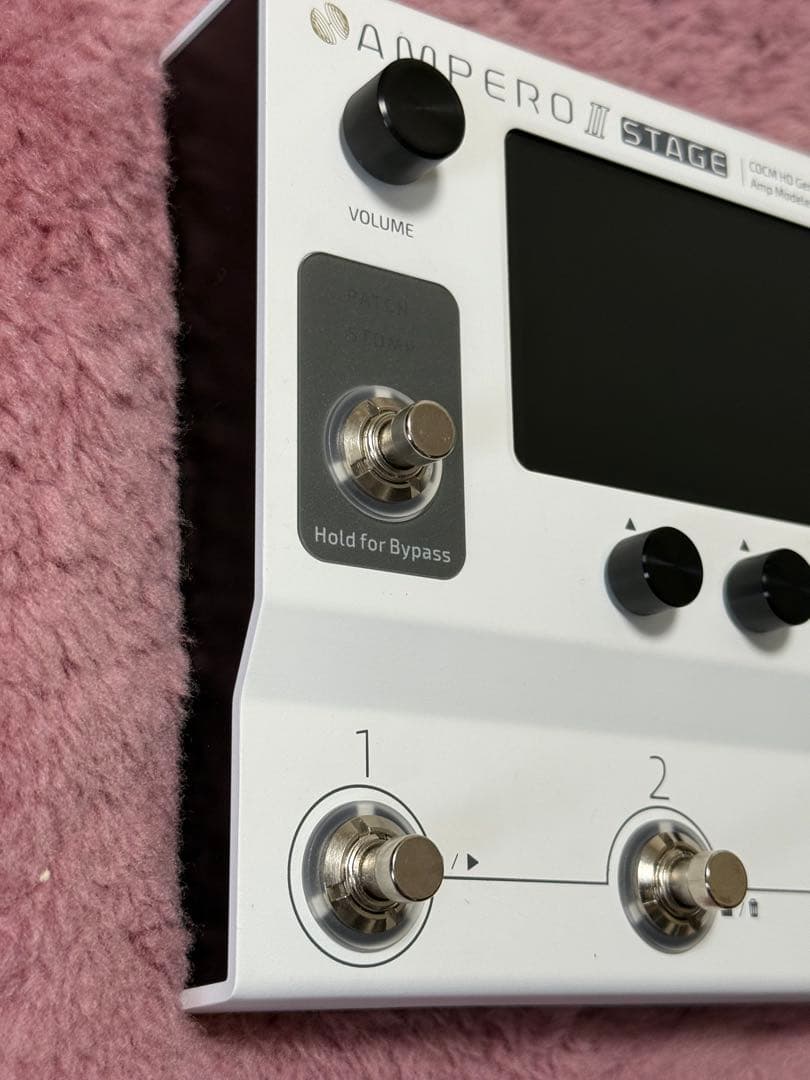 【美品】 Hotone Ampero II Stage フットスイッチセット