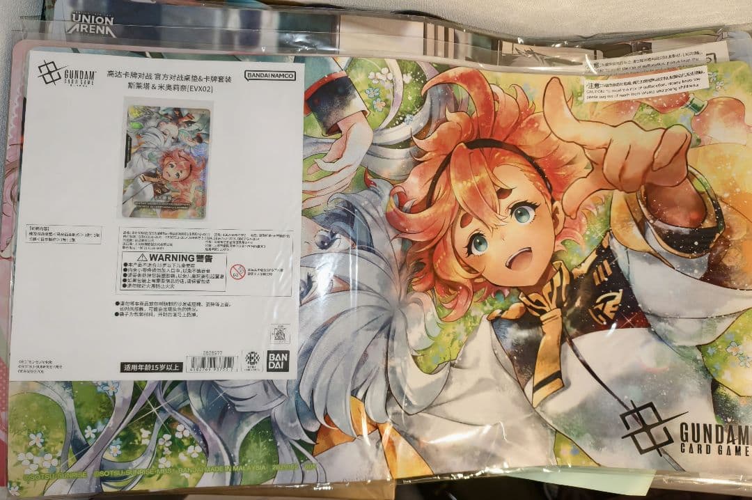 t*5様 ガンダムカードゲーム スレッタ＆ミオリネ プレイマット カードセット