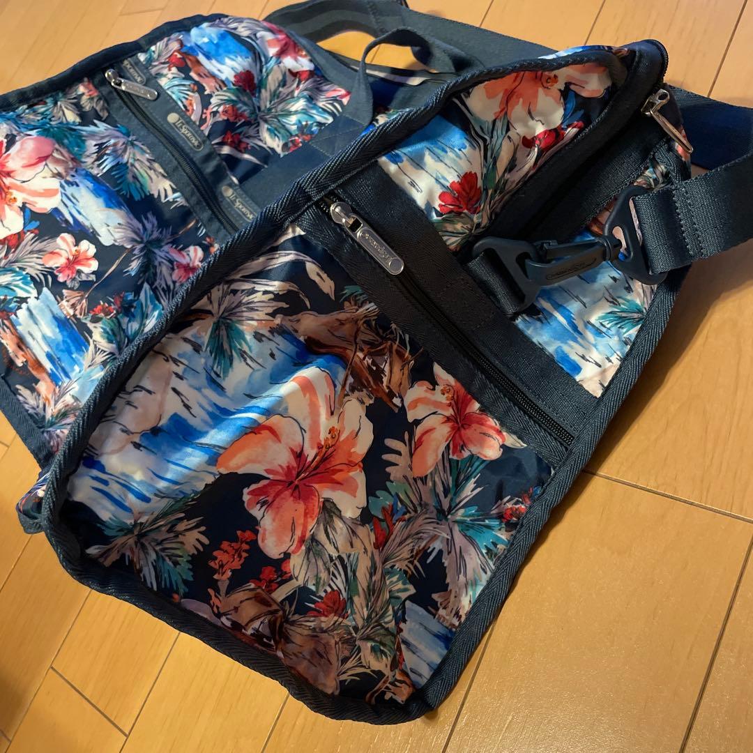 【ハワイ限定 新品】稀少レスポ　NEWボストンバッグ　ラージサイズ