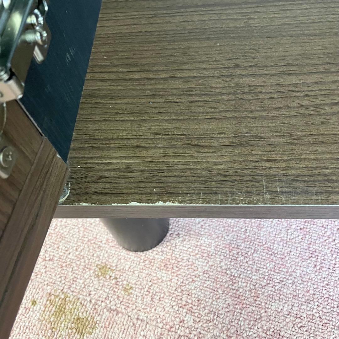 スリット入りシューズボックス スリッパラック付き