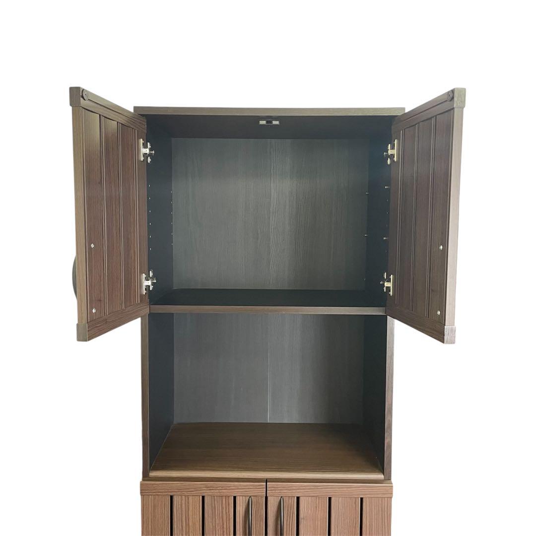 スリット入りシューズボックス スリッパラック付き