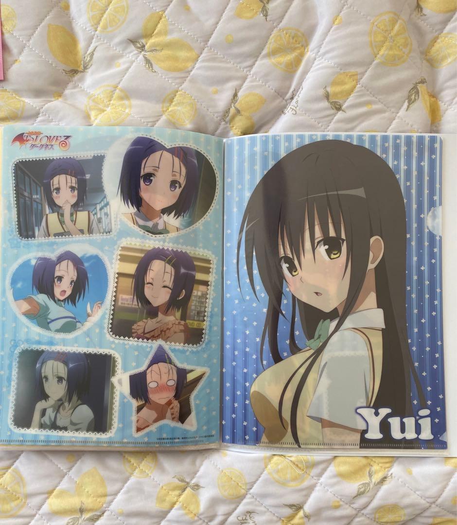 とらぶる　to loveる　ダークネス　クリアファイル　セット　タイトー　くじ