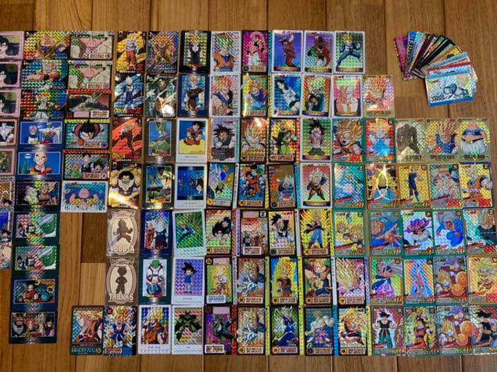 ドラゴンボールカードダス　キラ102枚　ノーマル1170枚　ステーション6冊付き