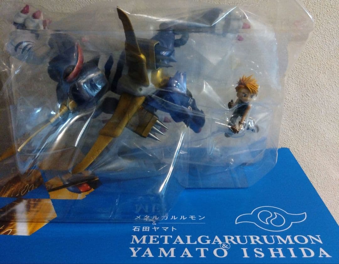 G.E.M　デジモン　フィギュア　ウォーグレイモン　メタルガルルモン