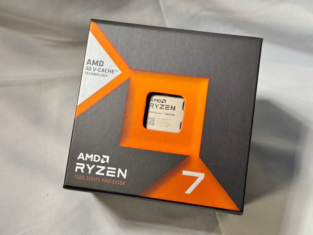 CPU AMD Ryzen 7 7800X3D