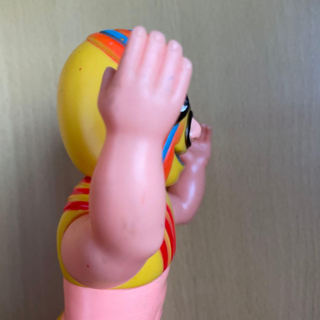 ソフビ　レスラー フィギュア