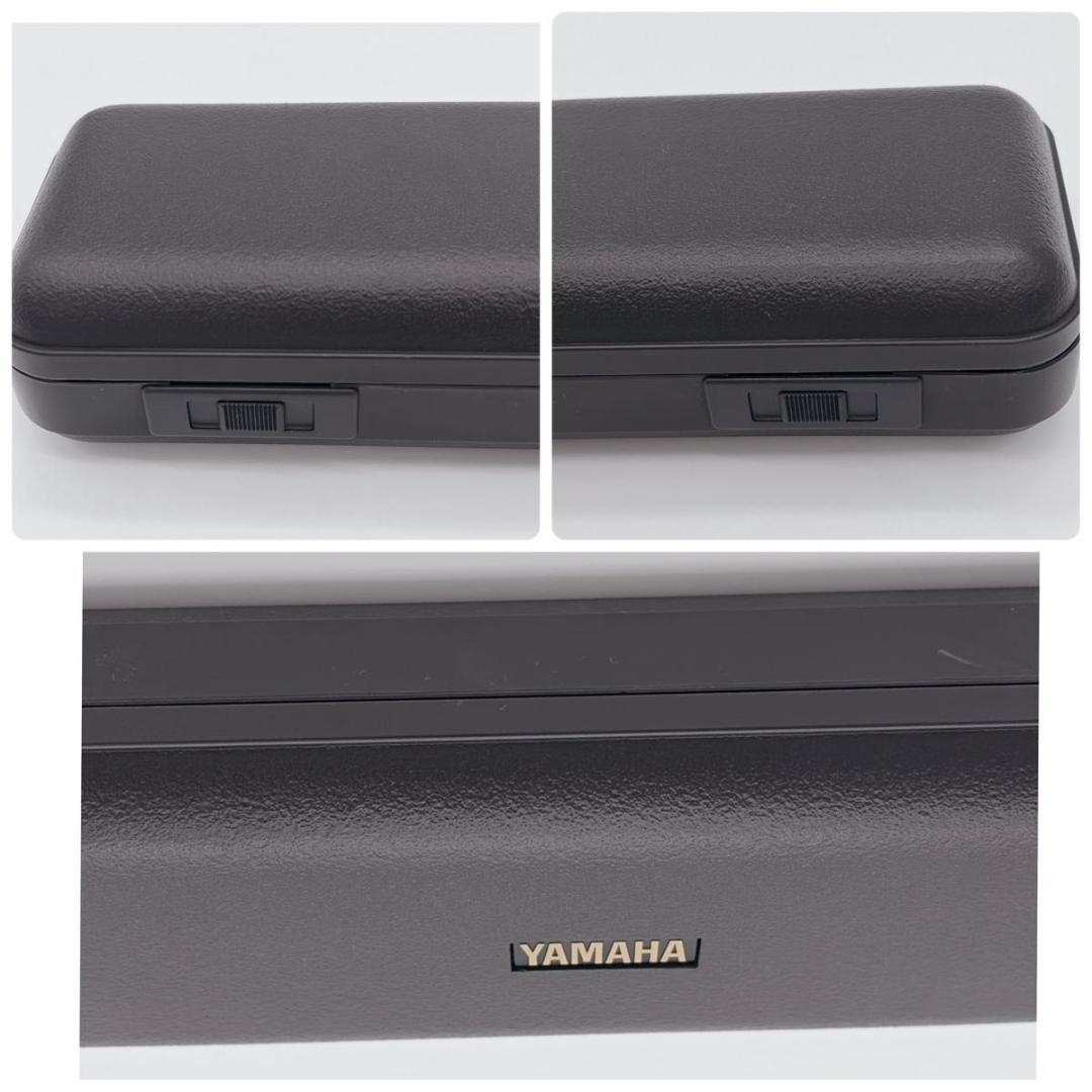 美品 YAMAHA ヤマハ フルート 後期モデル YFL-221 Eメカ付き