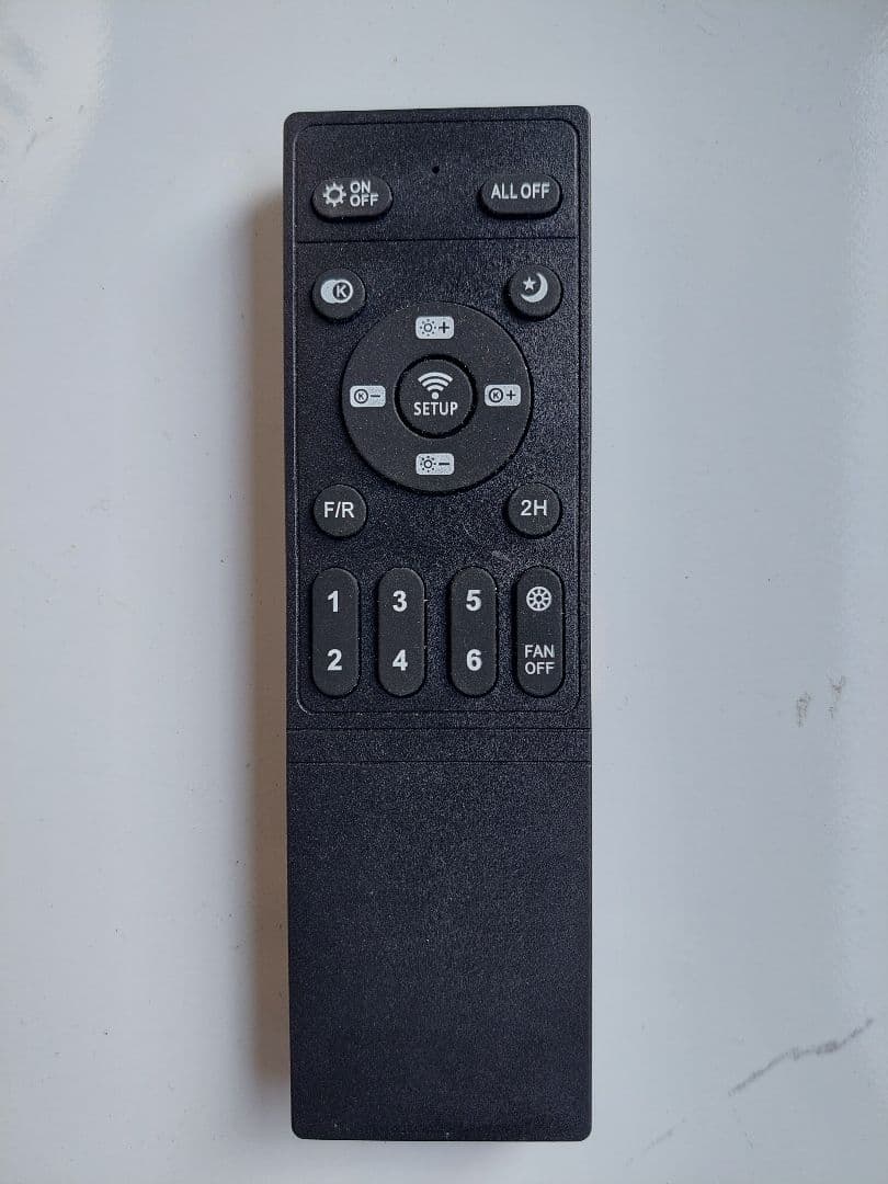 【B-63】北欧リングデザインLED シーリングファンライト