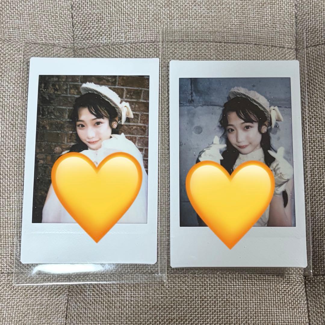 LARME チェキ 城月菜央　2枚セット