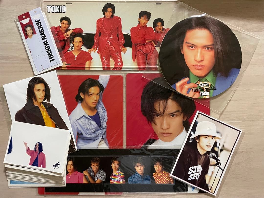【レア】長瀬智也&TOKIO 写真・グッズまとめ売り（公式写真30枚含む）