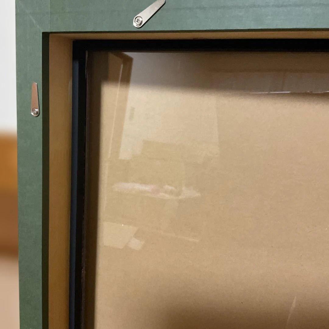 ダークブラウン木製油彩額縁　B1サイズ