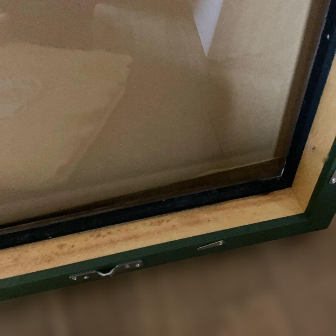 ダークブラウン木製油彩額縁　B1サイズ