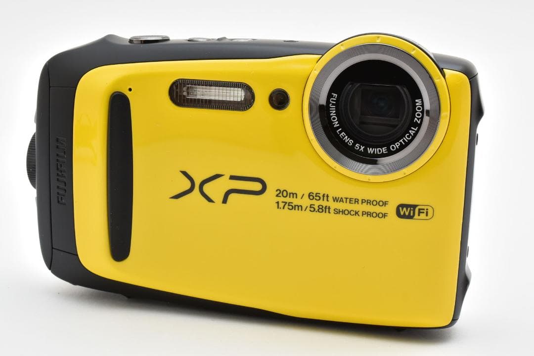 【極美品】FUJIFILM FINEPIX XP120 イエロー　新品級！