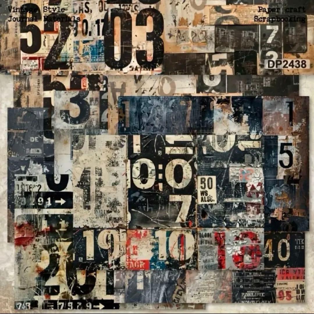 みっちさん被り無しデザインペーパー35種類(非売品入り)とPETマステセット