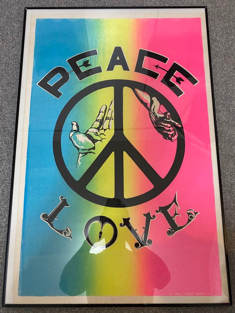 ビンテージ　ジグザグ　ピータマックス　ポスターZIGZAG PETERMAX