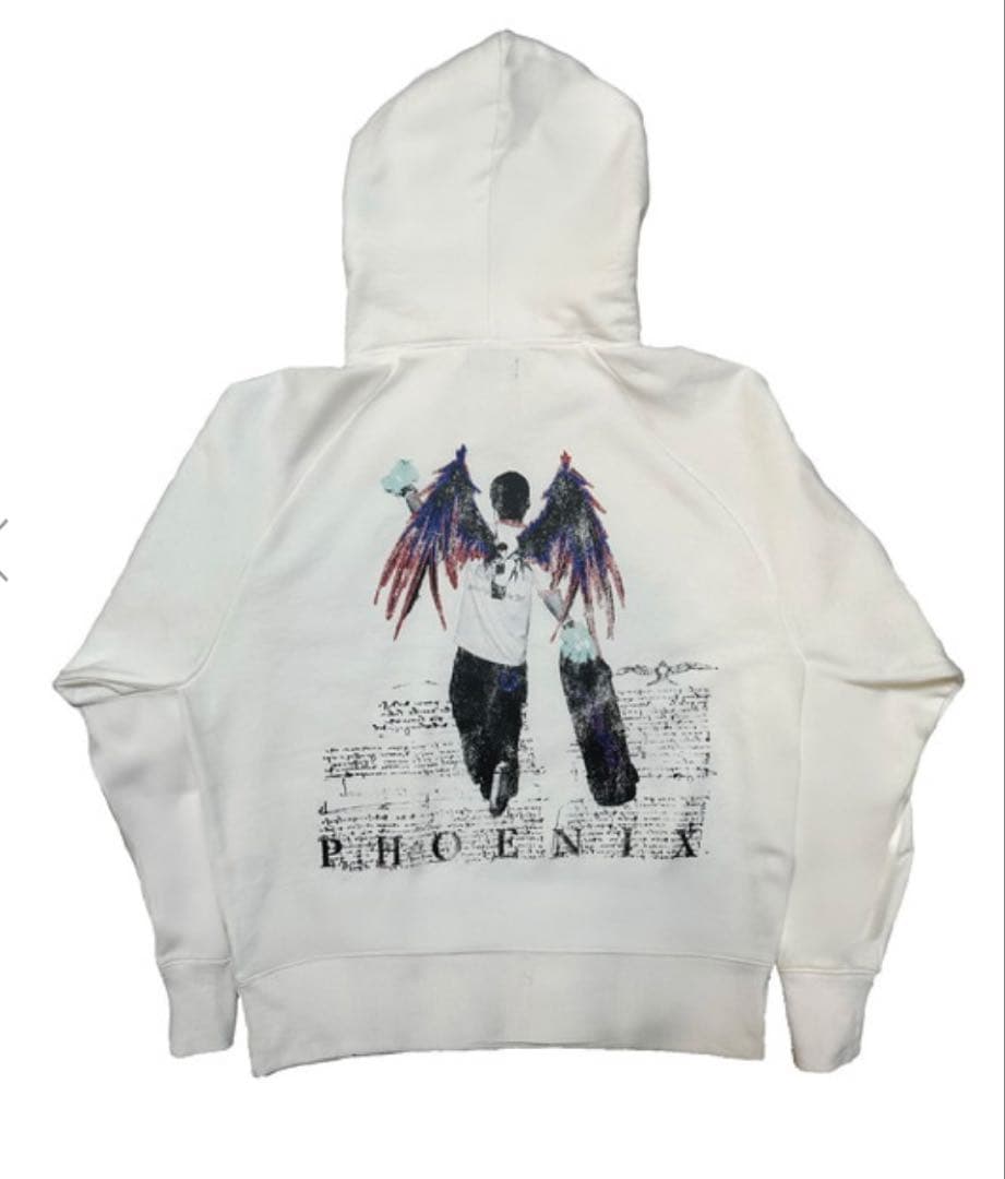 BECOMETREE*TAKUYA∞ PHOENIX Hoodie ホワイト2