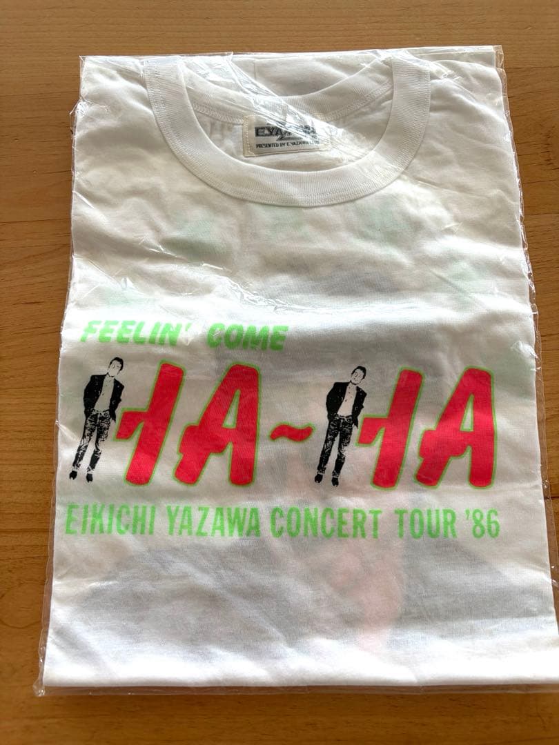 矢沢永吉 FEELIN'COME HA~HA '86 Tシャツ
