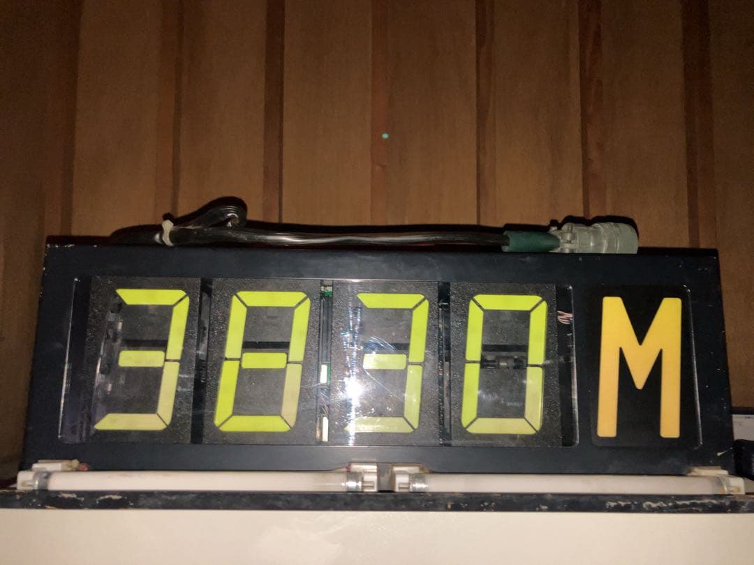 鉄道部品　列車番号表示器　マグサイン式　国鉄　 107系 211系など