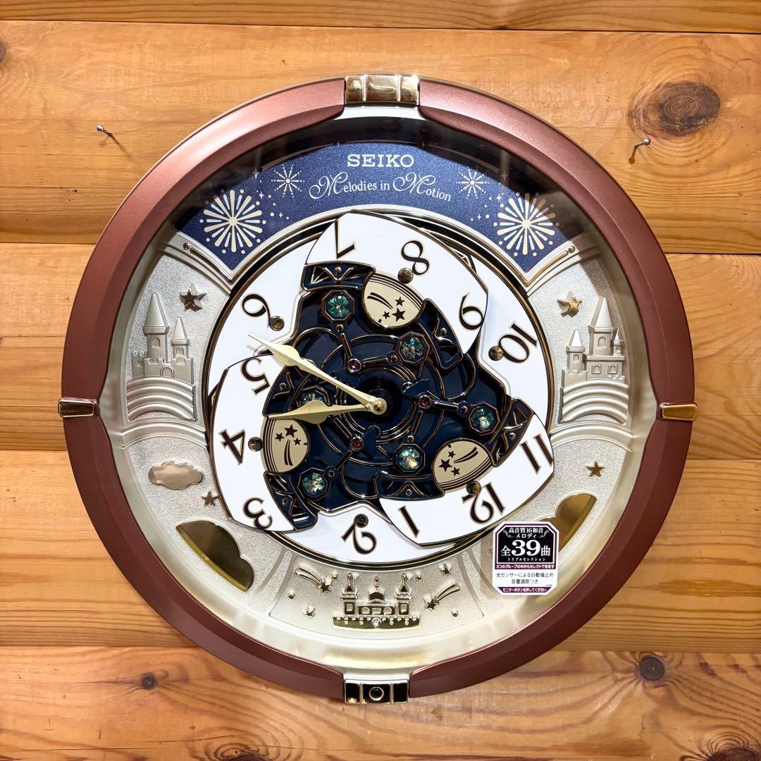 【極美品】SEIKO セイコー 30周年記念モデ RE601B からくり時計