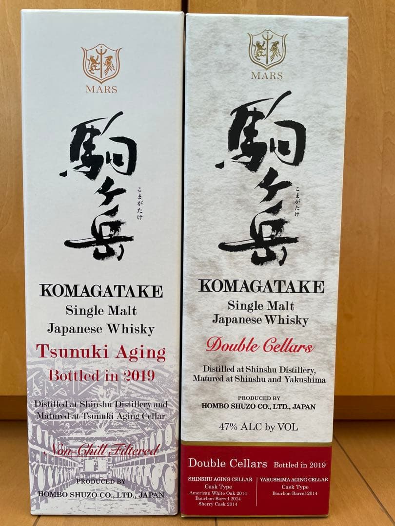 本坊酒造　駒ヶ岳　2019年　ダブルセラーズ　津貫エージング