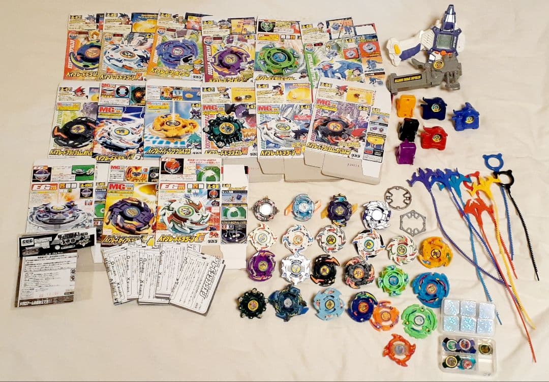 爆転シュート ベイブレード 初代 まとめ売り 箱&説明書付き