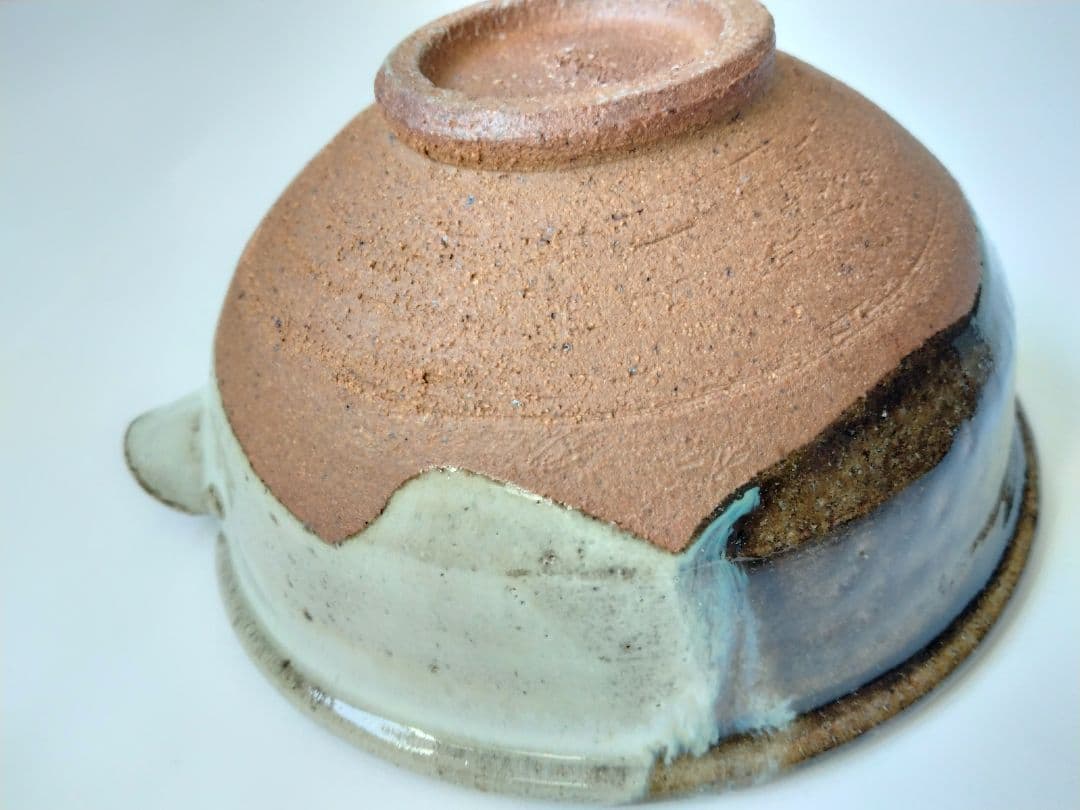 朝鮮唐津 片口　13代太郎右衛門　掛け分け　素晴らしい景色　料理鉢