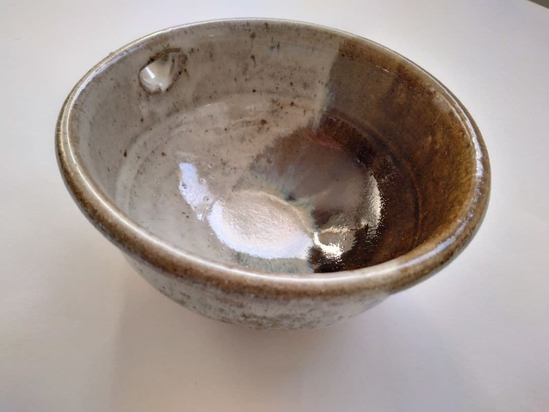 朝鮮唐津 片口　13代太郎右衛門　掛け分け　素晴らしい景色　料理鉢