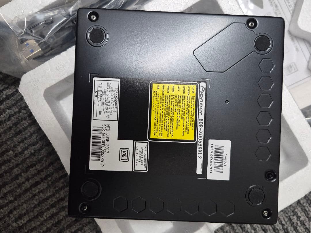 Pioneer BDR-XD05BKXL2 ブルーレイディスクドライブ 未使用