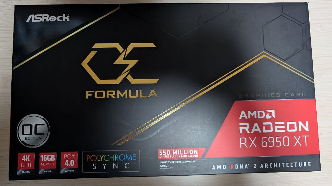 グラフィックボード・グラボ・ビデオカード ASRock Radeon RX 6950 XT OC Formula