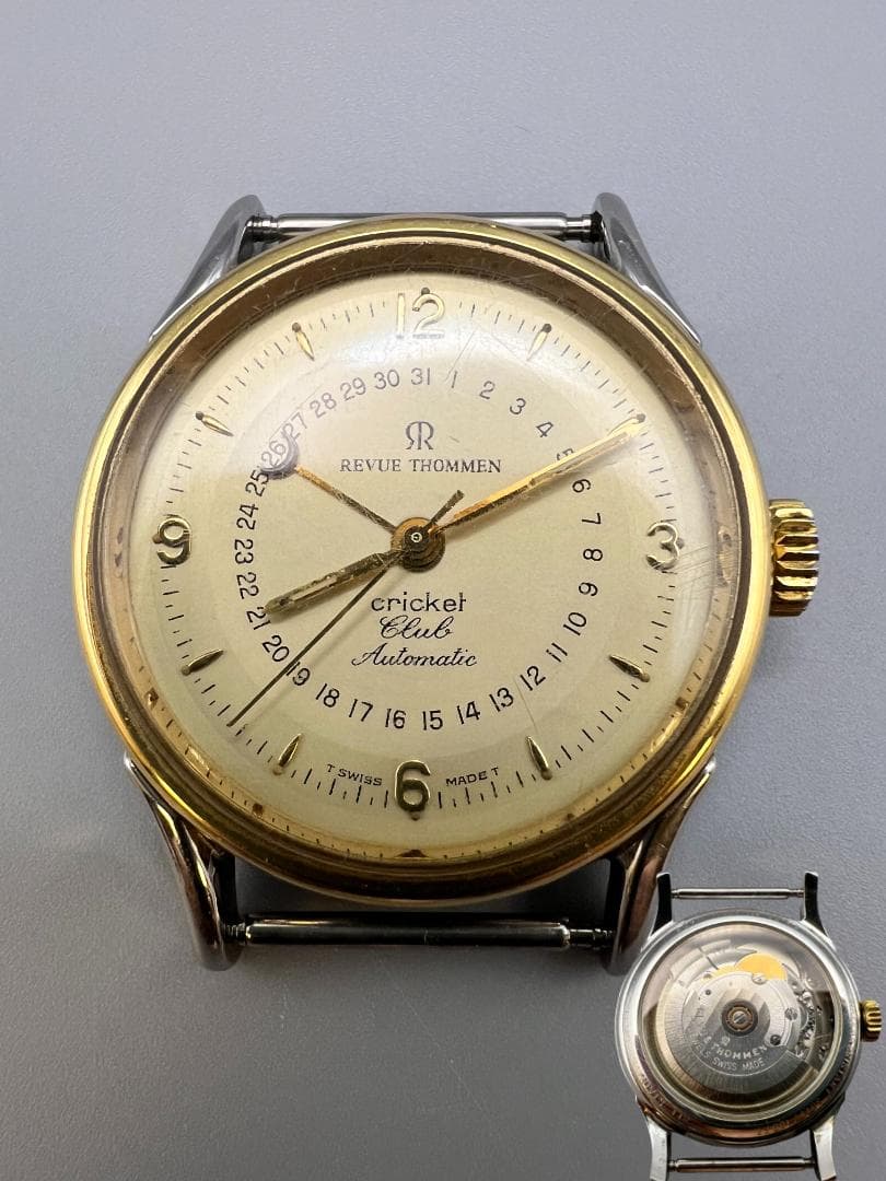 悠真レビュートーメン　REVUE THOMMEN　クリケットクラブ 自動巻