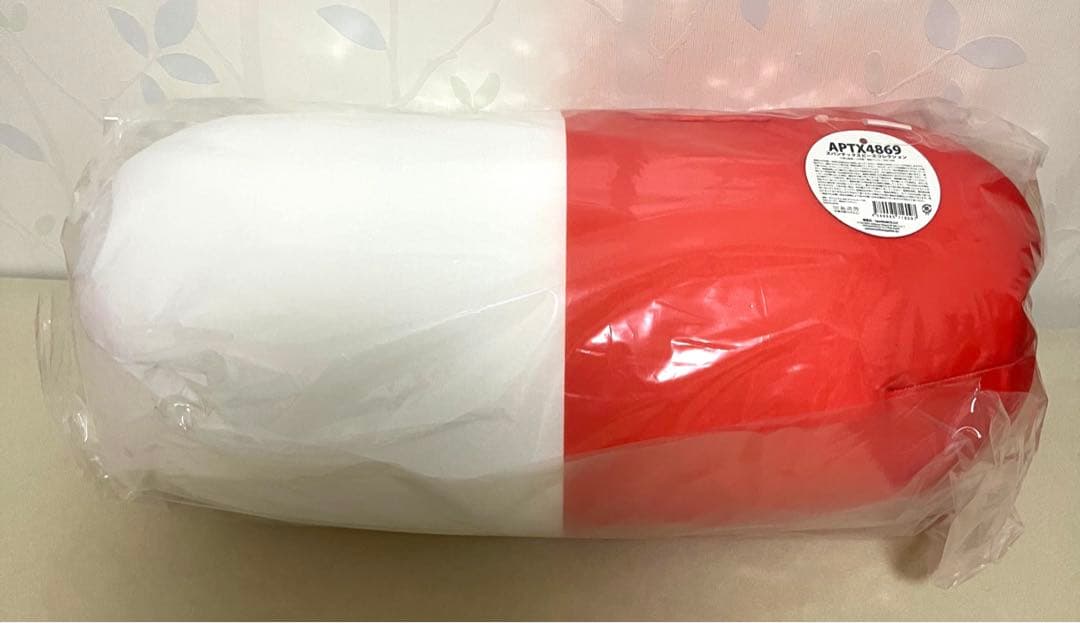 名探偵コナン　コナンカフェ　APTX4869　スパンテックスビーズクッション