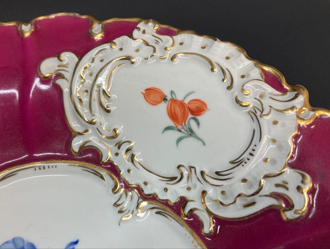 マイセン　飾り皿　大サイズ