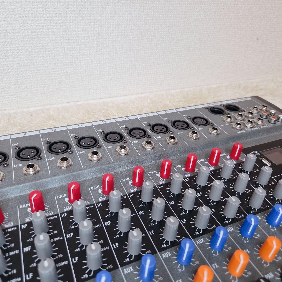 動作品✨Depusheng DX16 ミキサー サウンドコントローラー 16ch