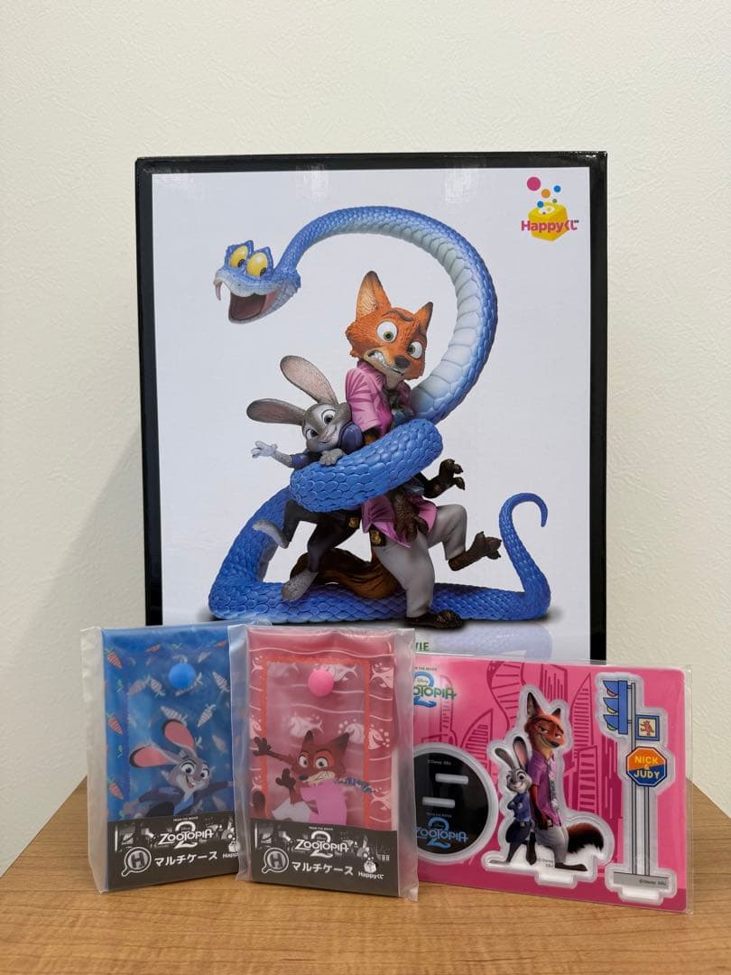 ズートピア 一番くじ フィギュア A賞 ニック ジュディ