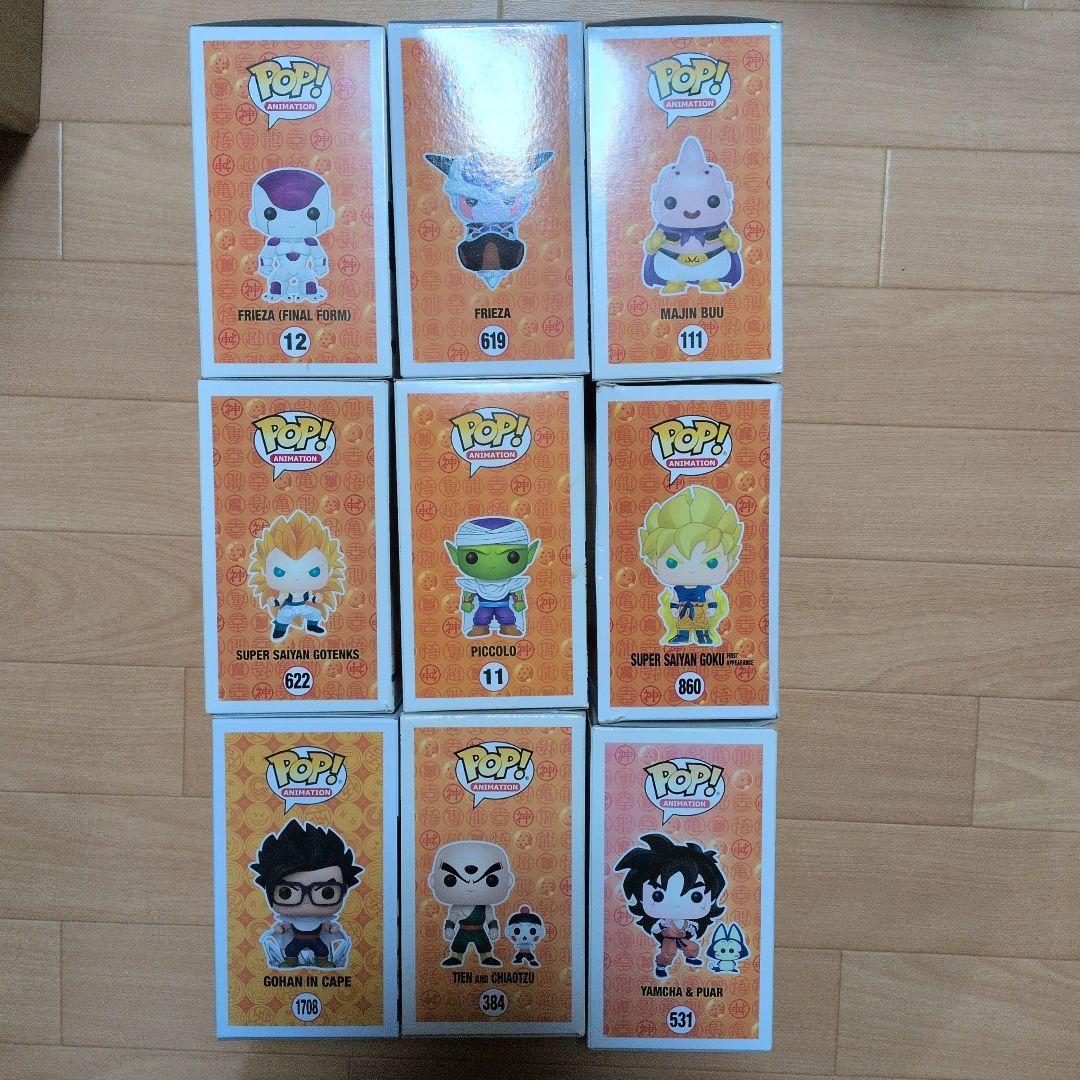 ファンコ　天津飯など　ドラゴンボール フィギュアセット 9体く