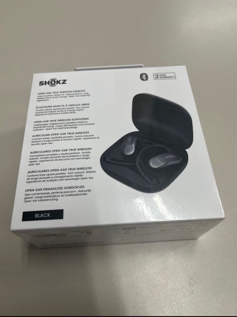 SHOKZ OPENFIT AIR ブラック