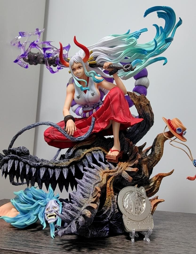 ワンピース ヤマト フィギュア ガレージキット 塗装済み完成品 popスケール