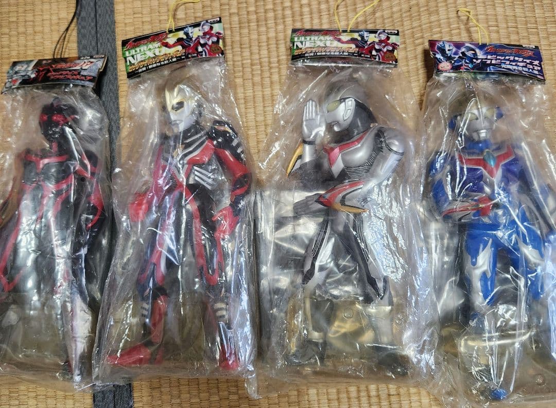 ウルトラマンネクサス ビッグサイズソフビフィギュア4種　未開封