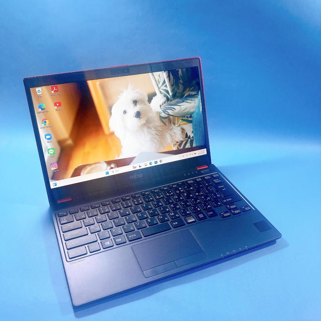 w88✨レッド/爆速 SSD新品/Win11/薄型軽量✨すぐ使えるノートパソコン