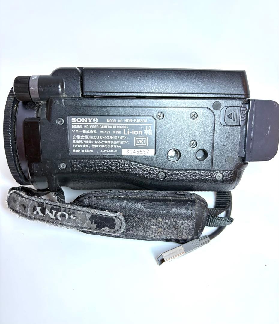 SONY HDR-PJ630 充電コード付き