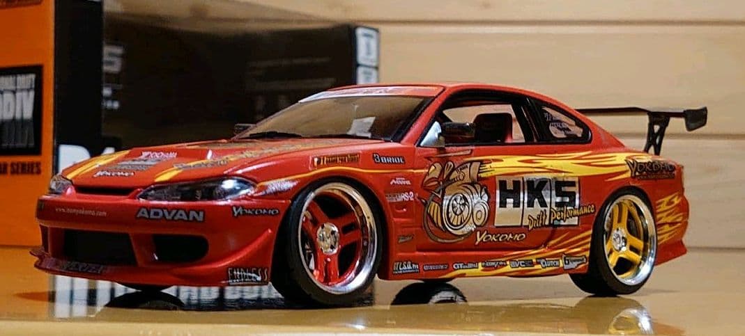 ホットワークス 1/24 D1シリーズ HKS S15 シルビア HW24008