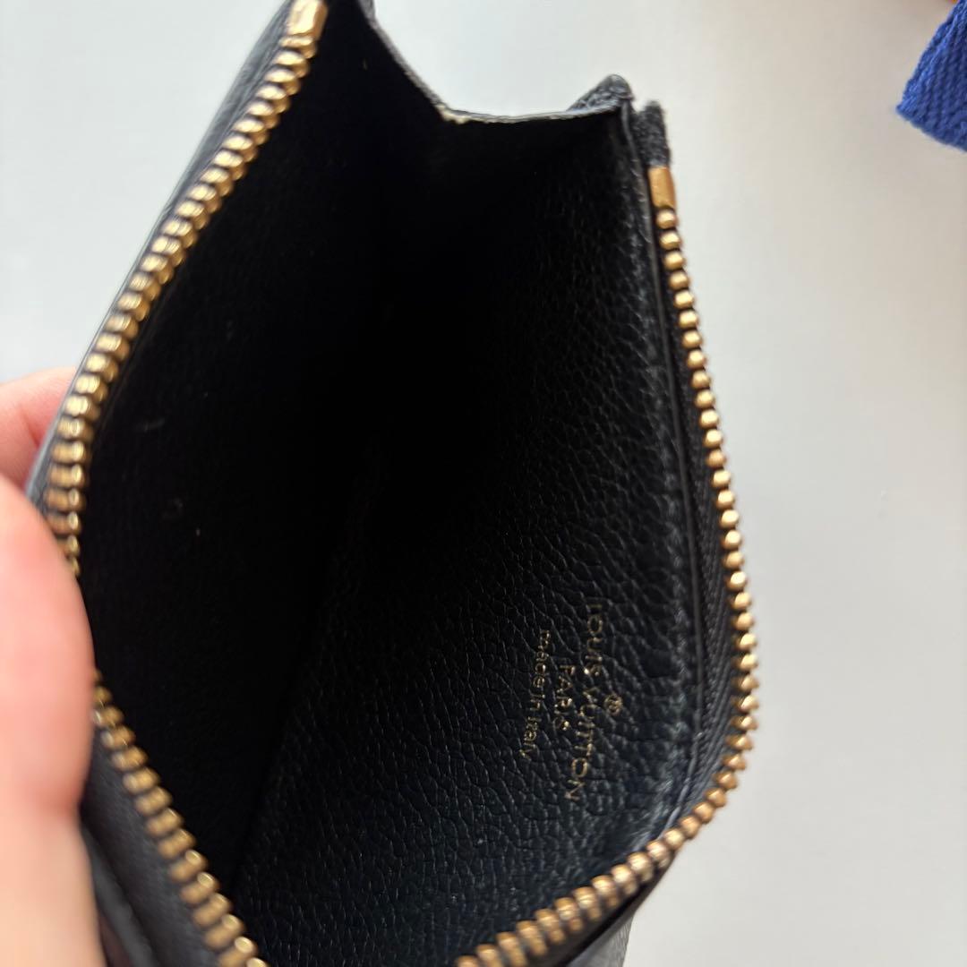 【正規店購入】ルイヴィトン モノグラム アンプラント ポルトカルトジップ 財布