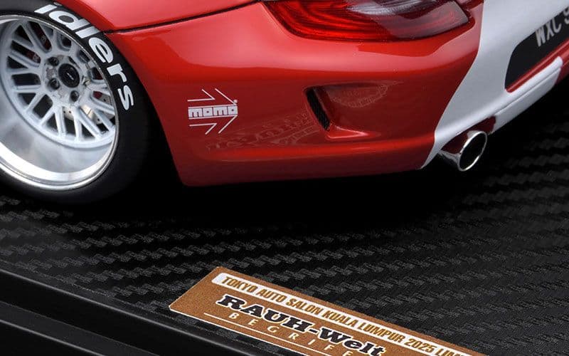 ミニカー ignition model 1:18 RWB Cocacola