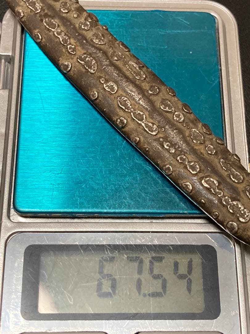 鼠鼠祟祟 様・ご予約▪️タイ 古銭 「 虎舌丁銀 」希少 レア