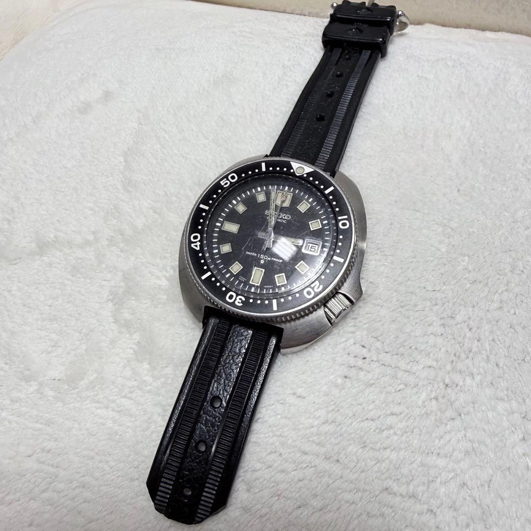 【希少・名機】SEIKO セイコー 6105-8110 セカンドダイバー 後期型