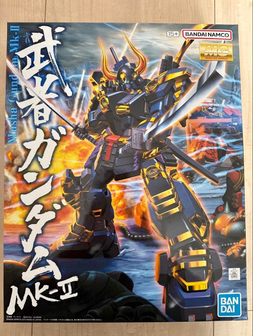 【新品・送料無料】MG 1/100 武者ガンダム　MK-Ⅱ