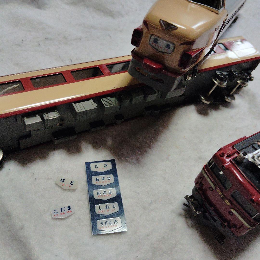 H0ゲージ クハ181　モハ180　EF81 キハ28