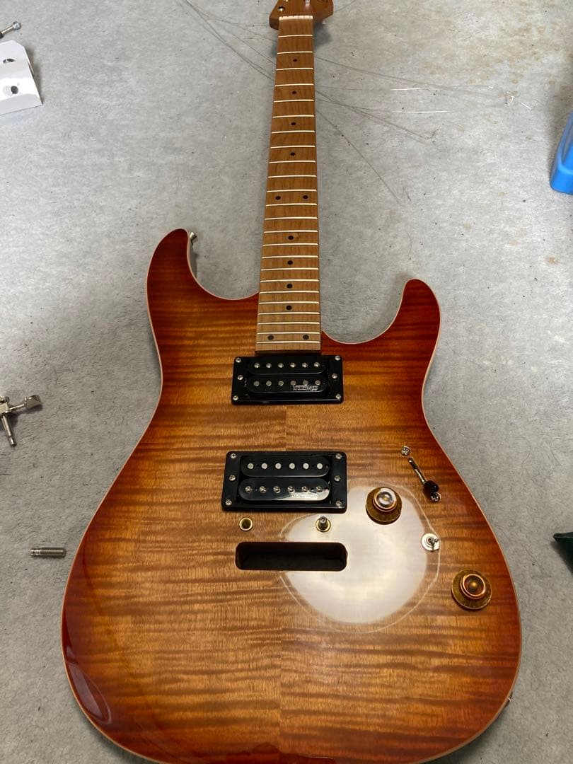 ギター BACCHUS IMP24 FMH-RSM/M N-BR-B