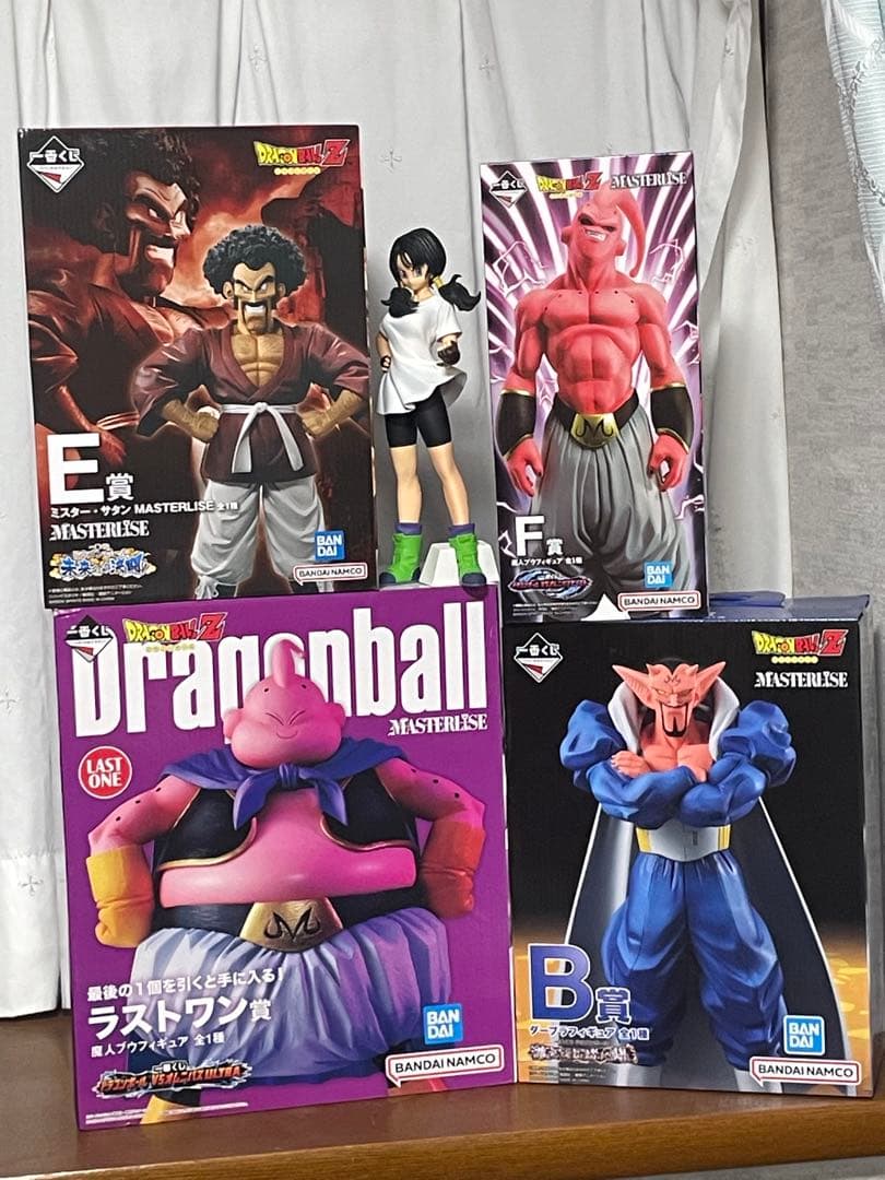 ドラゴンボールZ 一番くじ　マスタライズ 魔人ブウ編　フィギュアセット