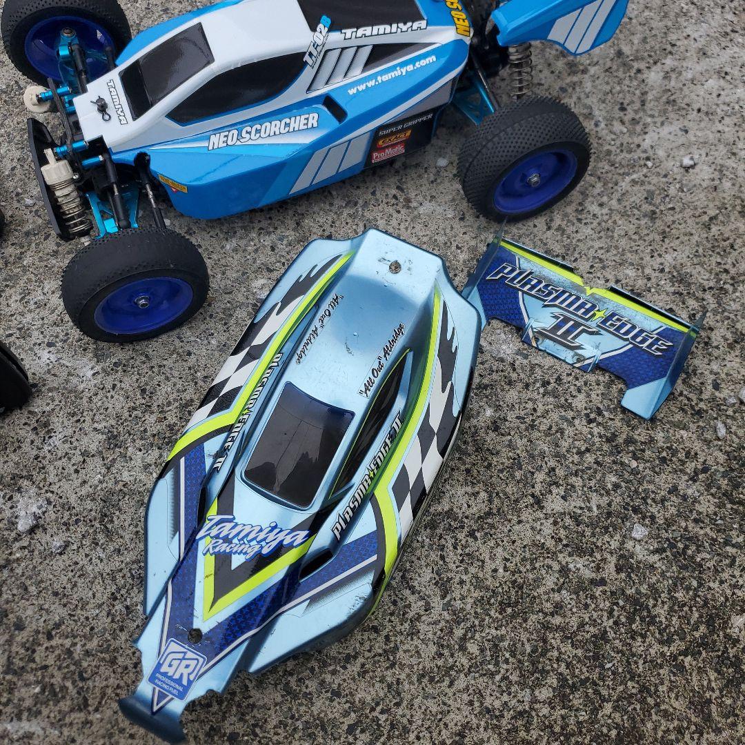タミヤ TT02B改　ネオスコーチャー　ファインスペック2.4G ブラシレス